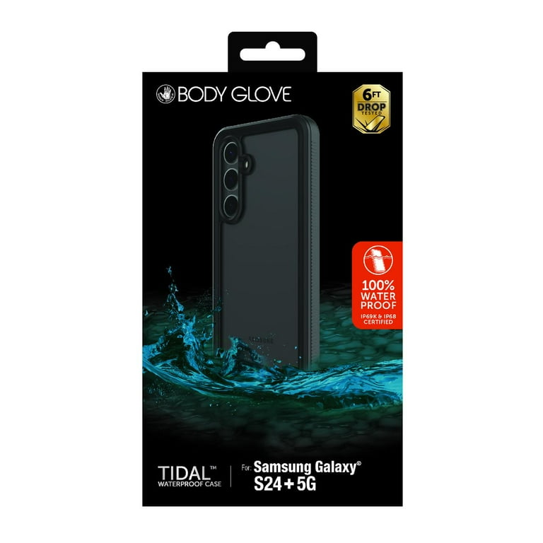 Body Glove Tidal Waterproof Phone Case for Samsung Galaxy S24+ 5G - Black/Clear - Walmart.com Body Glove Tidal Waterproof Phone Case for Samsung Galaxy S24+ 5G - Black/Clear - Walmart.com