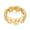 Gold Heart, variant on Women's Chunky Chain Bracelet, Adjustable Elastic Chain Bracelet, Chunky Link Fashion Bracelet, Gold/Silver