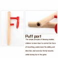 thumbnail image 4 of toys under $5! Floating Blow Pipe Balls Game, Stress Reliever Balance Blowing Toys for Kids and Adults, Educational Wooden Blowing Toys Party Supplies, 4 of 8