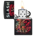 thumbnail image 3 of Zippo Slash Design Black Matte Pocket Lighter, 3 of 6