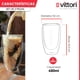 thumbnail image 3 of Juego de 2 Vasos Térmicos de Borosilicaro doble pared 450 ml ideal para bebidas calientes o frías., 3 of 5