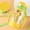 Yellow, variant on 400Ml Leakproof Baby Water Bottle with Handle for Toddlers, Easy To Carry, Includes Straw, Cartoon Design