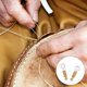 thumbnail image 5 of 4 piezas de 2 estilos, herramientas para manualidades de cuero hechas a mano, agujas de fijación de sutura, agujas de posicionamiento para coser, soporte para bordes de alfiler, puntada dispersa, 5 of 5