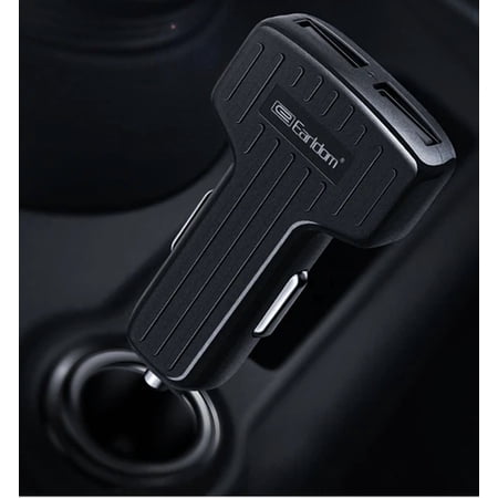 OLIVE- New Car Usb Charger Quick Charge Mobile Phone Charger Dual Usb Fast 2 In 1