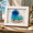 Heart of The Ocean, variant on DIY Ocean Mosaic Framed Art Kit for Adults, Coastal Sea Turtle Craft Set with Display Frame, Decorative Accents, Tools, and Step-by-Step Guide
