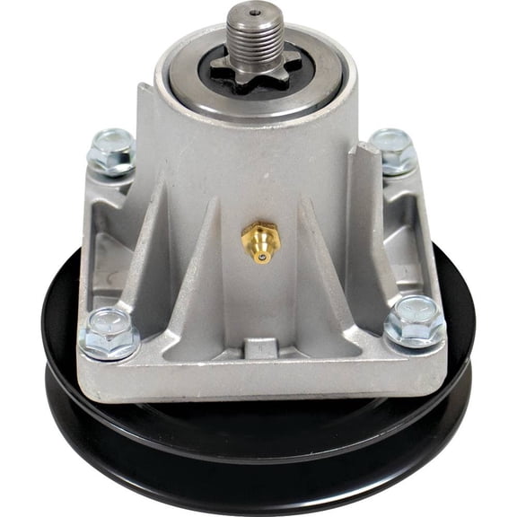 Riding Lawn Tractor Spindle Assembly with Pulley Compatible with 46 Inch Deck Yard Machines Yardman Huskee 918-0430C 618-0241 861B3 0240C 0240A 0430A 0430B 0240B 1997 BOLENS 13AG683H163