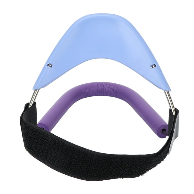 Collarín cervical ajustable para niños, dispositivo de soporte para el cuello, dispositivo de estiramiento para aliviar el dolor de cuello rígido, azul
