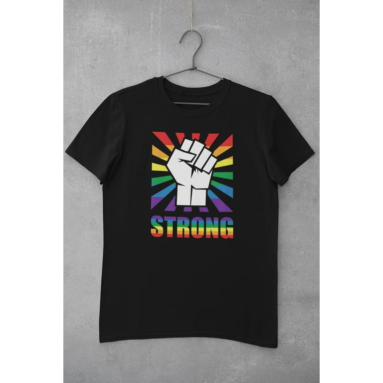 Raised fist t shirt sale