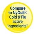 thumbnail image 3 of Equate Nighttime Cold and Flu Relief Liquid, Cherry Flavor, 8 fl oz, 3 of 9