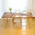 thumbnail image 3 of Yayeee Table Runner 90 inches Long Home Kitchen Dinning Party Decoration, Pink Colorful Circles, 3 of 7
