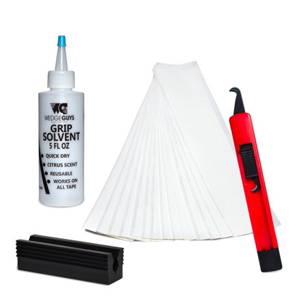 Wedge Guys Deluxe Golf Grip Kit for Regripping Golf Clubs - Professional Quality