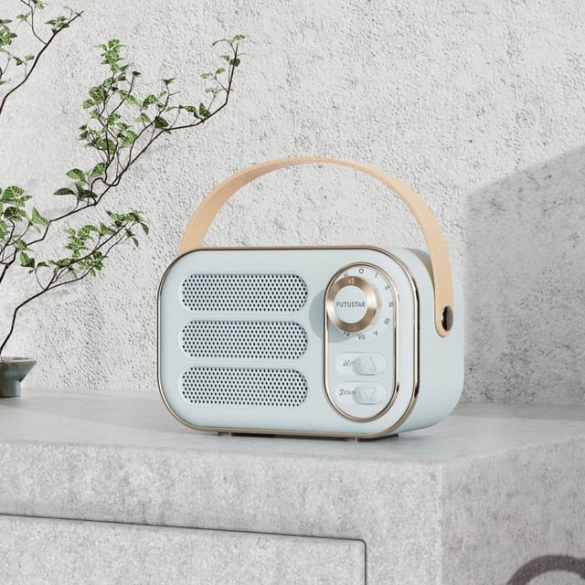 CNKOO Haut-Parleur Bluetooth Radio Fm Mini Portable Multifonction Usb Tf AUX Intérieur Extérieur Design Rétro Haut-Parleur Sans Fil