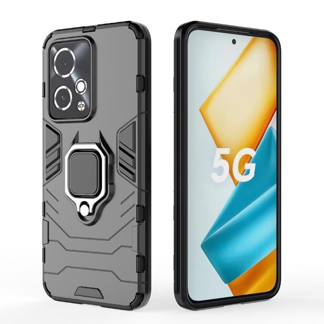 Funda para Honor 90 GT 5G con Soporte Anillo Giratorio 360° y Protección Resistente a Golpes y Caídas