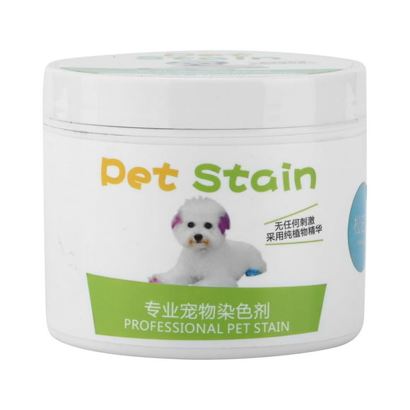 Pet Hair Dye Non Toxic Temporary Dog Fur Coloring Agent for Small Pet Hair DyingTurquoise 100ML