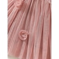thumbnail image 6 of Kids Toddler Baby Girl Princess Dress Summer Sleeveless Tulle A-line Dress Beach Wedding Party Dress Dress with Butterfly Wings, 6 of 8