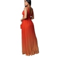 thumbnail image 3 of Robe à Bretelles Spaghetti Dégradées pour Femme, Décontractée, d'Été, Cami, Maxi, Longue, Robe Soleil, 3 of 8