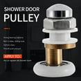 8PCS 20mm Shower Door Rollers for the Bathroom Glass Sliding Door
