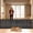 Black, variant on Retractable Baby Gate, TULILLO 48in Tall Baby Safety Gate, 150" Wide Baby Gate Dog Gate for Stair, Doorway, Auto-Lock, Gray(Drill Needed)