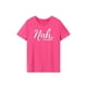 thumbnail image 1 of Camiseta para mujer señoras cómoda cuello redondo moda traje ropa deportiva básica L, 1 of 7
