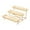 gold and beige, variant on Baoblaze 3 Tier Cupcake Stand Home Decor Table Display Set for Cake Desserts Parties gold and white