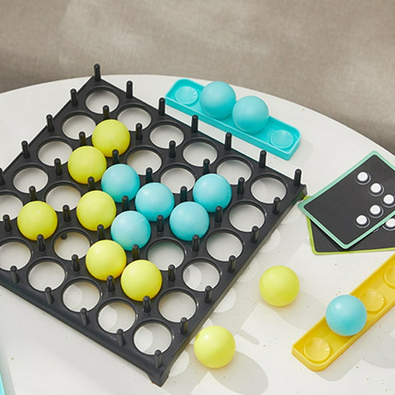 Brinquedo de jogo de bola de mesa, Família Bouncing Balls Jogo de Tabuleiro  com Bolas, Jogos de tabuleiro para festas em família, brinquedos de  gangorra para casa, escola, sala de estar Hepe