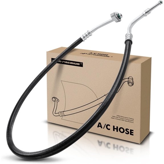 A-Premium A/C Discharge Line Hose Assembly Compatible with International Harvester ProStar 2008-2018, Compressor to Condenser