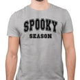 thumbnail image 2 of Collegiate Spooky Season Shirt Unisex Small Grey, 2 of 5