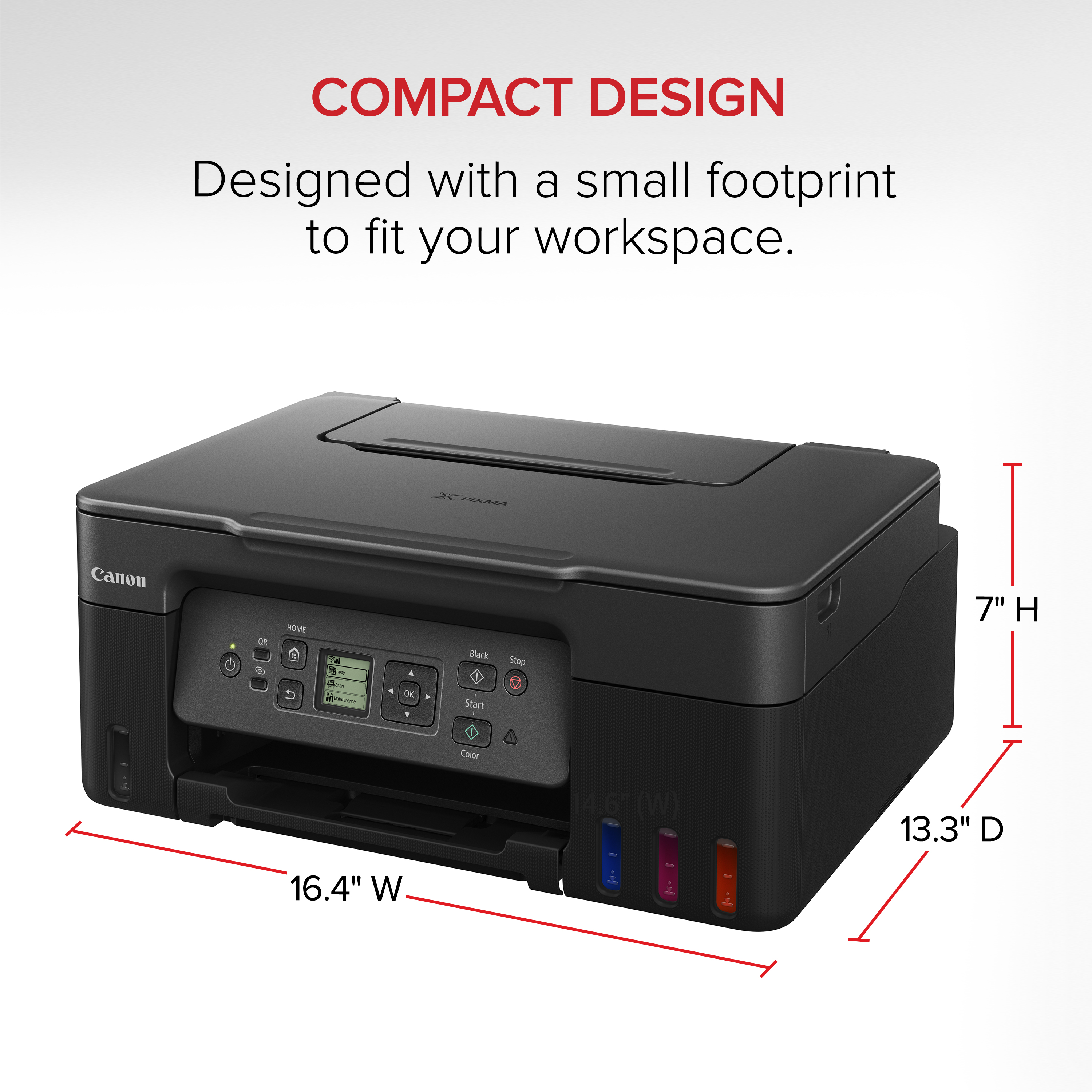 Canon MegaTank PIXMA G3272 Wireless All-in-One Printer photo 7