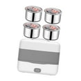 thumbnail image 2 of deevoka Electric Lunch Heater Bento Box Leakproof Food Warmer for Outdoor Home Truck 2 tier Middle handle, 2 of 9