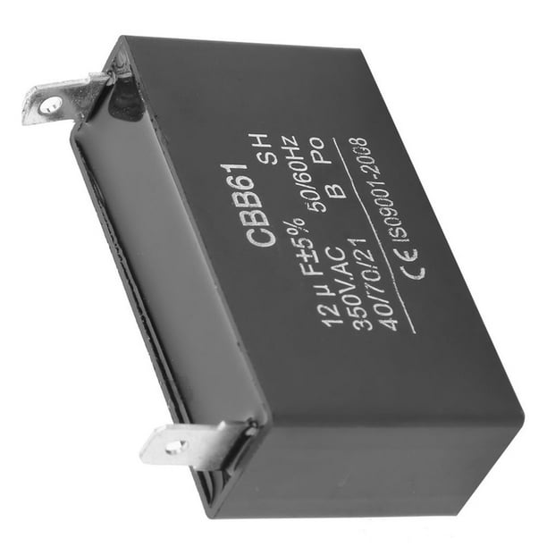 CBB61, 12uF, 50/60Hz, 350VAC, generador de Motor, ... - Grandado
