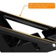 thumbnail image 3 of Folding Bracket Stainless Steel Folding Console Bracket, Folding Shelf Bracket, Heavy Duty Retractable Bracket, (30cm, 2pcs), 3 of 4