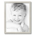 thumbnail image 2 of ArtToFrames 18" x 22" Slanted Lip White Picture Frame, 18x22 inch White Wood Poster Frame (WOM-4825), 5 Pack, 2 of 7