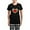 With Checker Pant, variant on CafePress - Watermelon Heart Pajamas - Women's Short Sleeve Print T-Shirt and Pants Dark Cotton Pajama Set