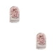 thumbnail image 1 of Guantes de ducha de doble cara Qarigey para hombres y mujeres guante de baño Rosa 2Conjunto, 1 of 6
