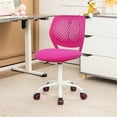 thumbnail image 3 of Pemberly Row Chaise Ergonomique pour Enfants à Hauteur Réglable avec Roues Rose, 3 of 8