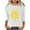 Z36-White, variant on 2025 New Fashion Plus Size Women's Solid Casual 3/4 Sleeve T-Shirts Loose Round Neck Cute Tunic Tops Basic Tees Blouses