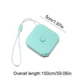 thumbnail image 3 of Yhmxh Retractable Soft Measuring Tape 60 Inch, Portable Round Body Tape Measure with Push Button, Tailor Measuring Tapes for Body Weight Loss Tracking, Sewing Tailor Craft, Clothes Measurement, 3 of 6