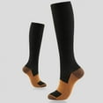 thumbnail image 6 of Copper Compression Socks (5 Pairs) 15-20 mmHg Circulation is Best Athletic & Daily for Men & Women, Running, Climbing, 6 of 7