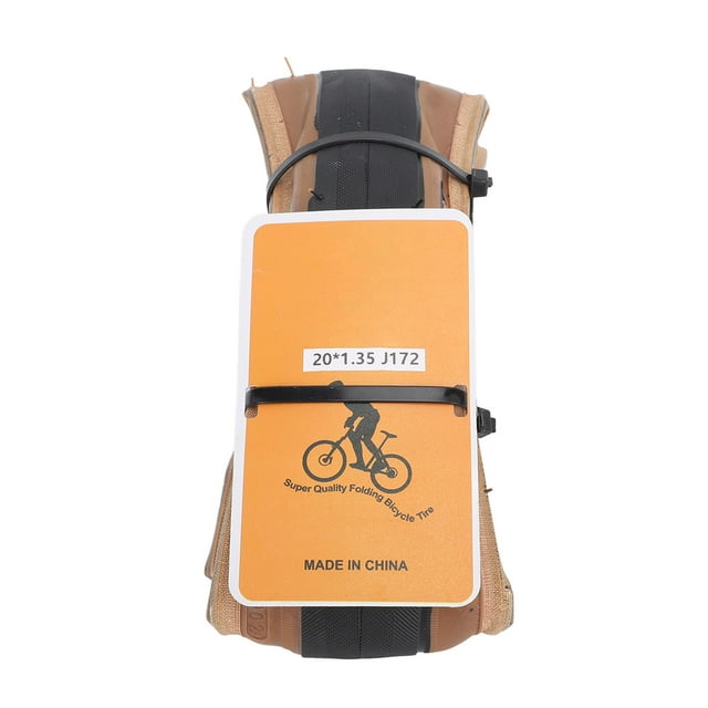 Pneu de Vélo, Adhérence Forte 20 X 1,35 Pouces Pneu Pliant Robuste pour Bicyclette de Route