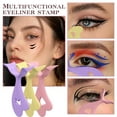 thumbnail image 6 of Eye Makeup Stamp Tool Multifunctional Beauty Gadget Silicone Lazy Card Applicator Eyeshadow Stencil, 6 of 7