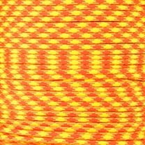 Paracord Planet 10', 25', 50', 100' Hanks & 250', 1000' Spools of Parachute 550 Cord Type III 7 Strand Paracord in Over 45 Warm Color Dominant Color Patterns