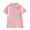 Pink, variant on Kiijoy Toddler Boys Casual Polo Shirt School Uniform Short Sleeve Pocket T-Shirt, Sizes 3-4