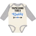 thumbnail image 3 of Inktastic you're going to be a daddy blue Boys or Girls Long Sleeve Baby Bodysuit, 3 of 5