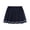 E150-Navy, variant on hengsof Girls Pleated School Uniform Skirt for 5-15 Years Solid Color Elastic Waist Casual Everyday Skirt Basic Versatile Pleated Skirt