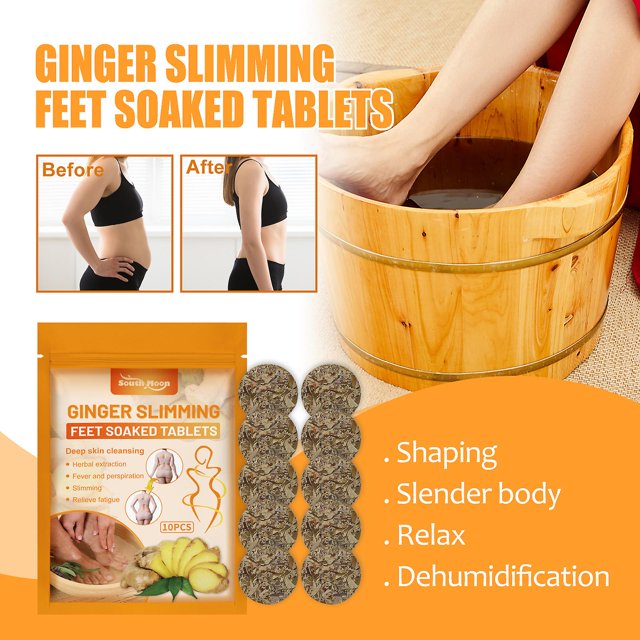10-100 Pcs Bain de Pieds Naturel Amincissant Détox Tablette Spa Relaxant Anti-Enflure