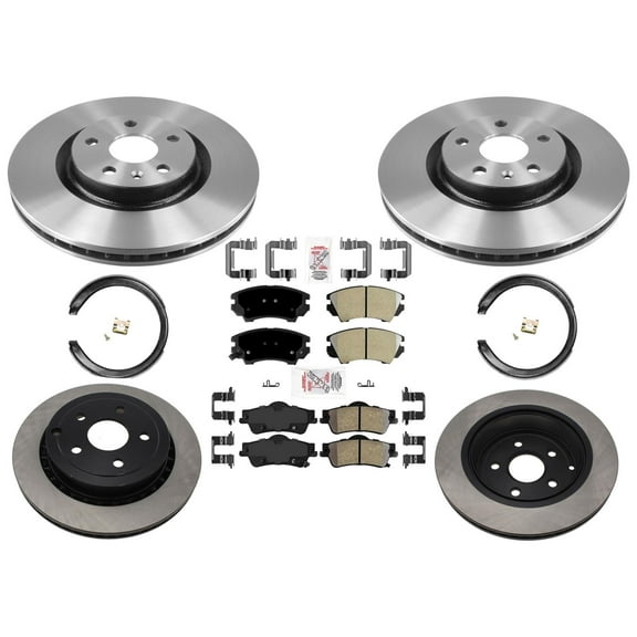 Performance Disc Brake Rotors Brake Pads For Chevrolet Caprice Police Package