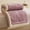 Purple, variant on TERGAYEE Blanket Winter Blanket Soft Warm Solid Color Double Layer Sheep Blanket Nap Blanket 39.37x59.05in Home Supplies