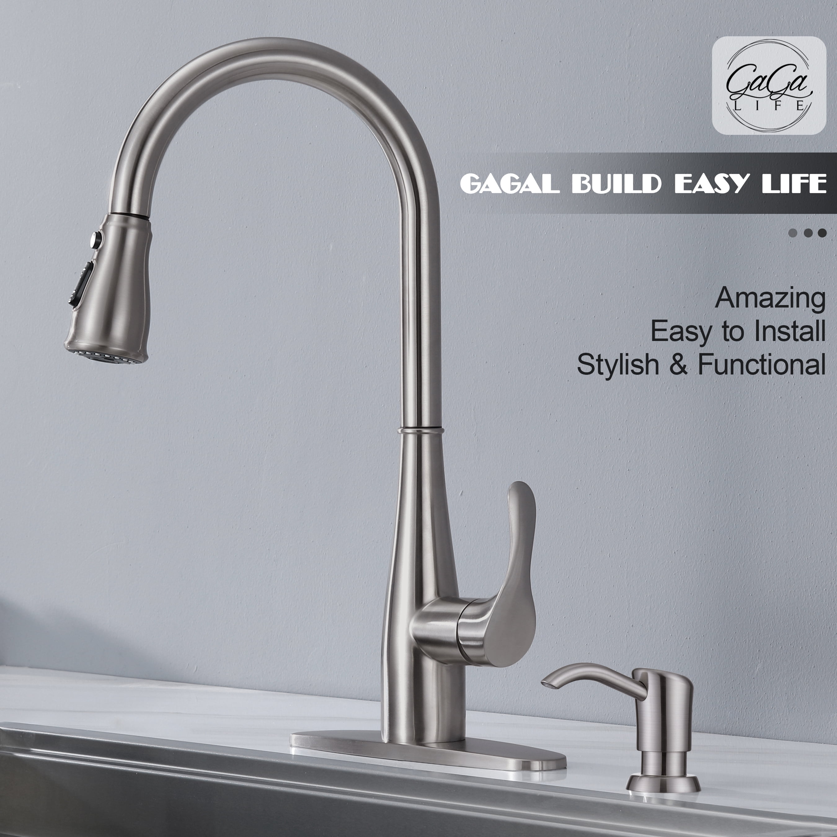 Buy GAGALIFE Built in Sink Soap Dispenser or Lotion Dispenser for