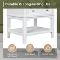 thumbnail image 6 of Yesurprise 24" Free Standing Bathroom Vanity with Ceramic Sink Drawer Open Shelf Ample Storage Space Easy Assembly Bathroom Storage Cabinet Bathroom Accessories, 6 of 8