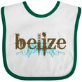 thumbnail image 3 of Inktastic Belize Country Grunge Shirts Boys or Girls Baby Bib, 3 of 4